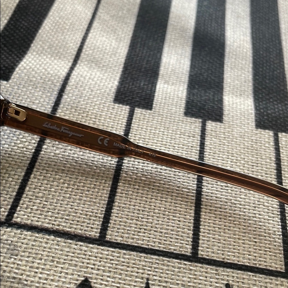 Salvatore Ferragamo Modified Rectangular Brown Ga… - image 3